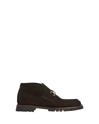 Gucci Sylke Suede Horsebit Booties | Thumbnail 1