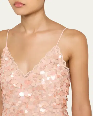 LoveShackFancy Emmalisa Sequin Gown | Thumbnail 5 LoveShackFancy Emmalisa Sequin Gown | Thumbnail 5