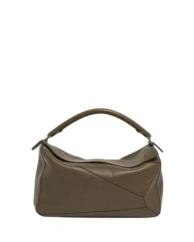 Loewe Men's Large Leather Puzzle Crossbody Bag | Thumbnail 1 Loewe Men's Large Leather Puzzle Crossbody Bag | Thumbnail 1