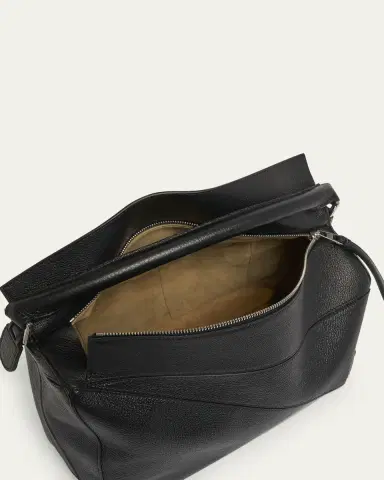Loewe Men's Large Leather Puzzle Crossbody Bag | Thumbnail 4 Loewe Men's Large Leather Puzzle Crossbody Bag | Thumbnail 4