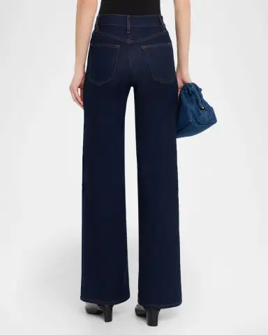 Frame Le Slim Palazzo Long Jeans | Thumbnail 2 Frame Le Slim Palazzo Long Jeans | Thumbnail 2