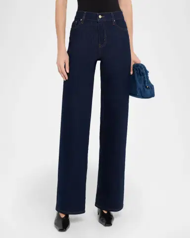 Frame Le Slim Palazzo Long Jeans | Thumbnail 3 Frame Le Slim Palazzo Long Jeans | Thumbnail 3