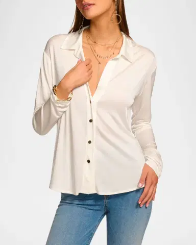 Ramy Brook Belinda Semi-Sheer Top | Thumbnail 2 Ramy Brook Belinda Semi-Sheer Top | Thumbnail 2