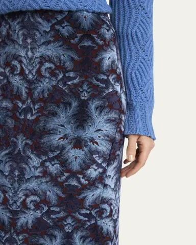 Etro Straight Knee-Length Skirt | Thumbnail 5 Etro Straight Knee-Length Skirt | Thumbnail 5