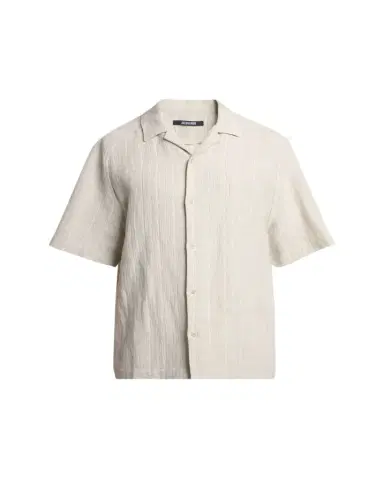 Jacquemus Men's Cotton and Linen Fonccio Camp Shirt | Thumbnail 1 Jacquemus Men's Cotton and Linen Fonccio Camp Shirt | Thumbnail 1
