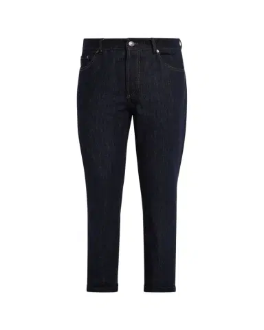 Brunello Cucinelli Men's Italian Selvedge Denim Five-Pocket Pants | Thumbnail 1