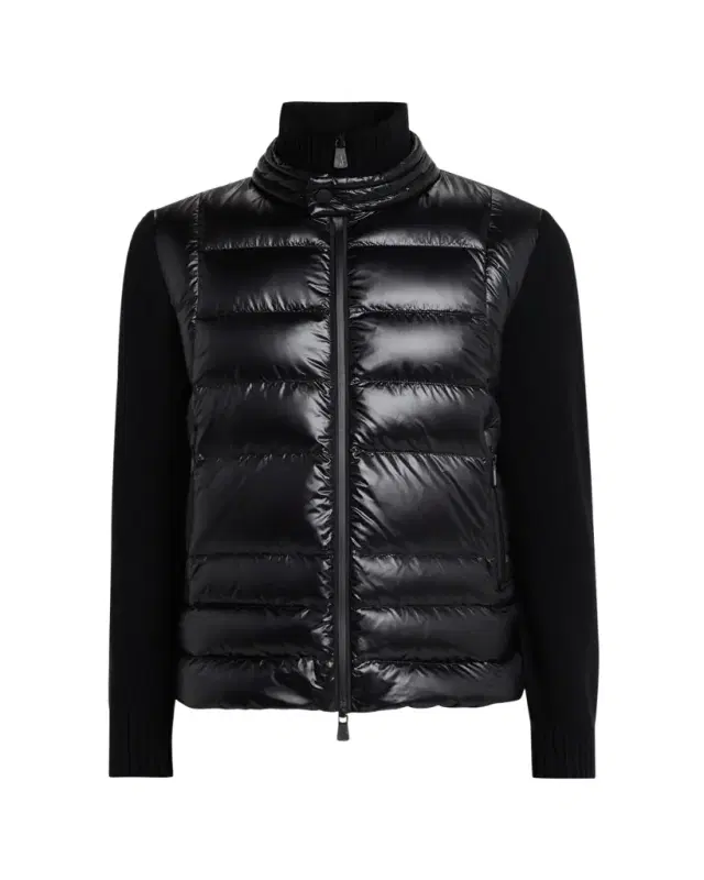 Men's Grenoble Padded Wool Zip-Up Cardigan