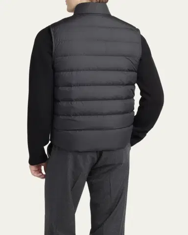 Moncler Men's Treompan Nylon Down Puffer Vest | Thumbnail 3