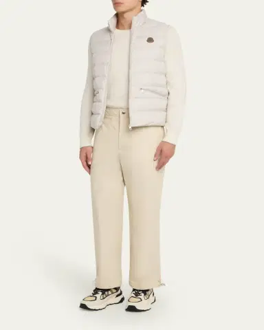 Moncler Men's Treompan Nylon Down Puffer Vest | Thumbnail 6