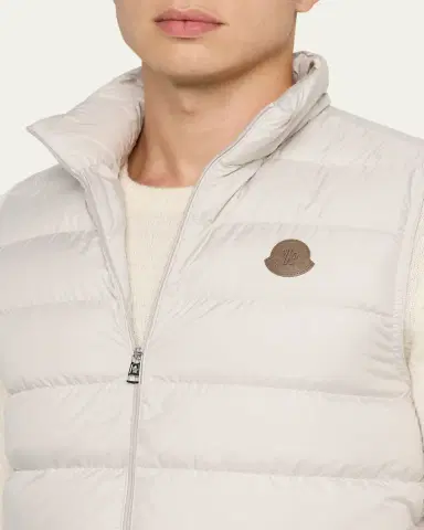 Moncler Men's Treompan Nylon Down Puffer Vest | Thumbnail 9