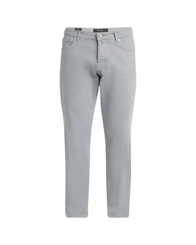 Men's Cotton Stretch Slim Five-Pocket Pants