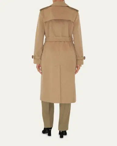 Burberry Kensington Belted Cashmere-Wool Double-Breasted Trench Coat | Thumbnail 8 Burberry Kensington Belted Cashmere-Wool Double-Breasted Trench Coat | Thumbnail 8