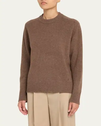 Loulou De Saison Baltra Cashmere Crewneck Sweater | Thumbnail 2 Loulou De Saison Baltra Cashmere Crewneck Sweater | Thumbnail 2
