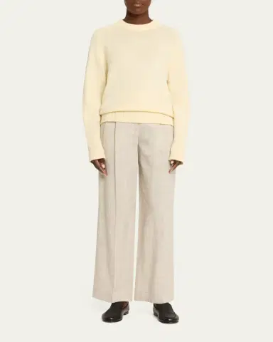 Loulou De Saison Baltra Cashmere Crewneck Sweater | Thumbnail 11 Loulou De Saison Baltra Cashmere Crewneck Sweater | Thumbnail 11