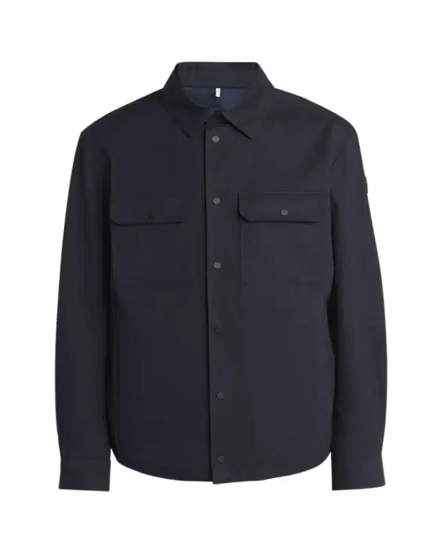 Men's Gabardine Snap-Front Overshirt