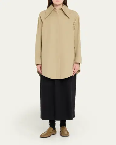 Jil Sander Wrinkled Leather Square-Toe Loafers | Thumbnail 5 Jil Sander Wrinkled Leather Square-Toe Loafers | Thumbnail 5