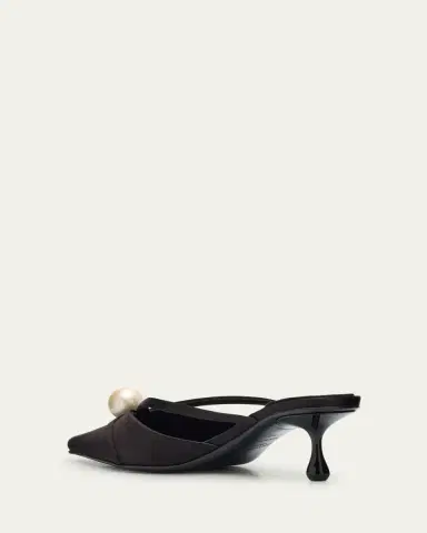Jimmy Choo Sana 50 Satin Mules | Thumbnail 2 Jimmy Choo Sana 50 Satin Mules | Thumbnail 2