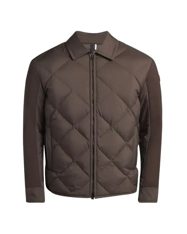 Men's Edit Diamond Quilt Aiguille Shirt Jacket