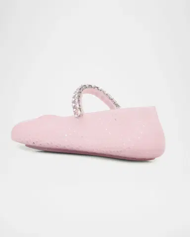 Jimmy Choo The Jelly Glitter Crystal-Strap Ballerina Flats | Thumbnail 3 Jimmy Choo The Jelly Glitter Crystal-Strap Ballerina Flats | Thumbnail 3
