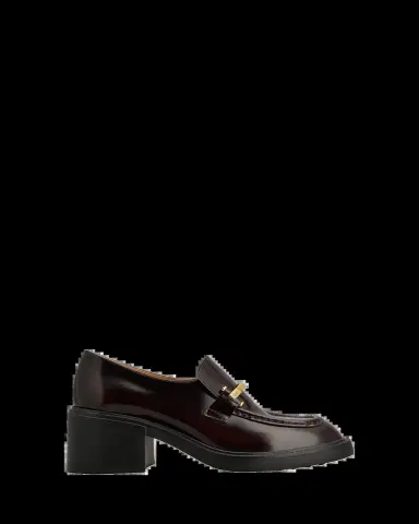 Tod's Gomma Leather Block-Heel Loafers | Thumbnail 2