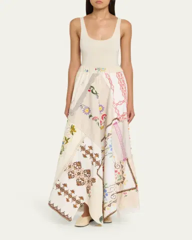 Rianna + Nina Ooak Kendima Patchwork Maxi Skirt | Thumbnail 2