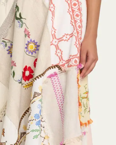 Rianna + Nina Ooak Kendima Patchwork Maxi Skirt | Thumbnail 5
