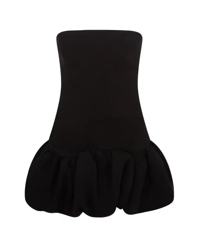 Garance Strapless Drop-Waist Mini Dress