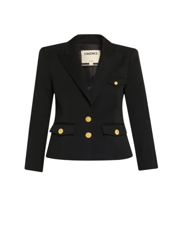 Wylla Structured Single-Breasted Blazer