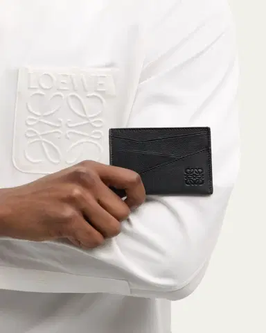 Loewe Men's Puzzle Calfskin Card Holder | Thumbnail 2 Loewe Men's Puzzle Calfskin Card Holder | Thumbnail 2