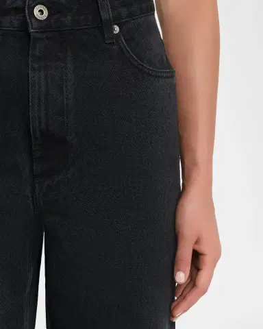 Loewe Tonal Anagram Baggy Wide-Leg Jeans | Thumbnail 4 Loewe Tonal Anagram Baggy Wide-Leg Jeans | Thumbnail 4