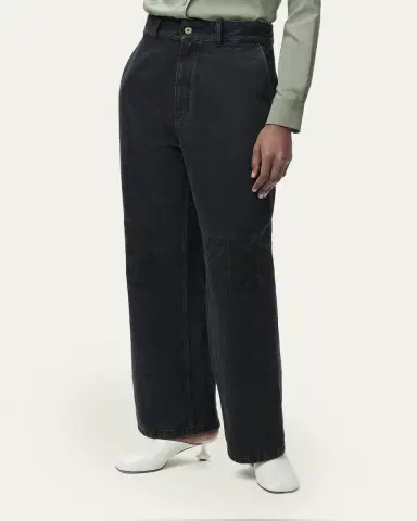 Loewe Tonal Anagram Baggy Wide-Leg Jeans | Thumbnail 8 Loewe Tonal Anagram Baggy Wide-Leg Jeans | Thumbnail 8