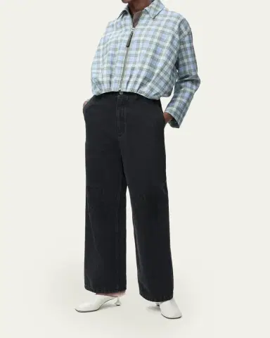 Loewe Tonal Anagram Baggy Wide-Leg Jeans | Thumbnail 9 Loewe Tonal Anagram Baggy Wide-Leg Jeans | Thumbnail 9