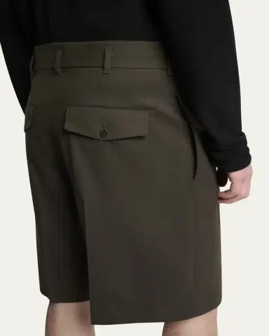 Jacquemus Men's Relaxed Single-Pleated Shorts | Thumbnail 5 Jacquemus Men's Relaxed Single-Pleated Shorts | Thumbnail 5