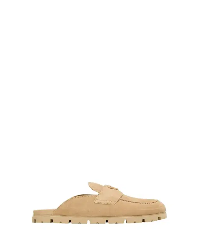 Fussbett Suede Loafer Mules