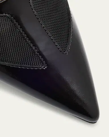 Jimmy Choo Love 85 Spazzolato Mesh Pumps | Thumbnail 3