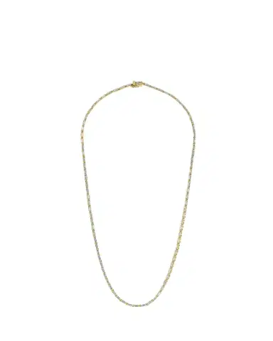 Suzanne Kalan 18K Yellow Gold Linear Full Diamond Tennis Necklace | Thumbnail 1