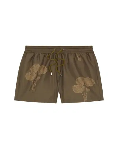 Frescobol Carioca Men's Floral-Print Jacquard Swim Shorts | Thumbnail 1