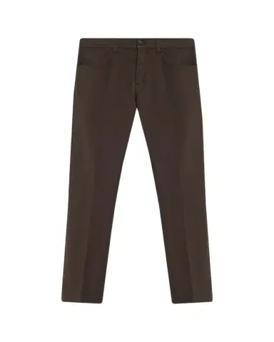 Cesare Attolini Men's Cotton and Cashmere Slim Five-Pocket Pants | Thumbnail 1 Cesare Attolini Men's Cotton and Cashmere Slim Five-Pocket Pants | Thumbnail 1