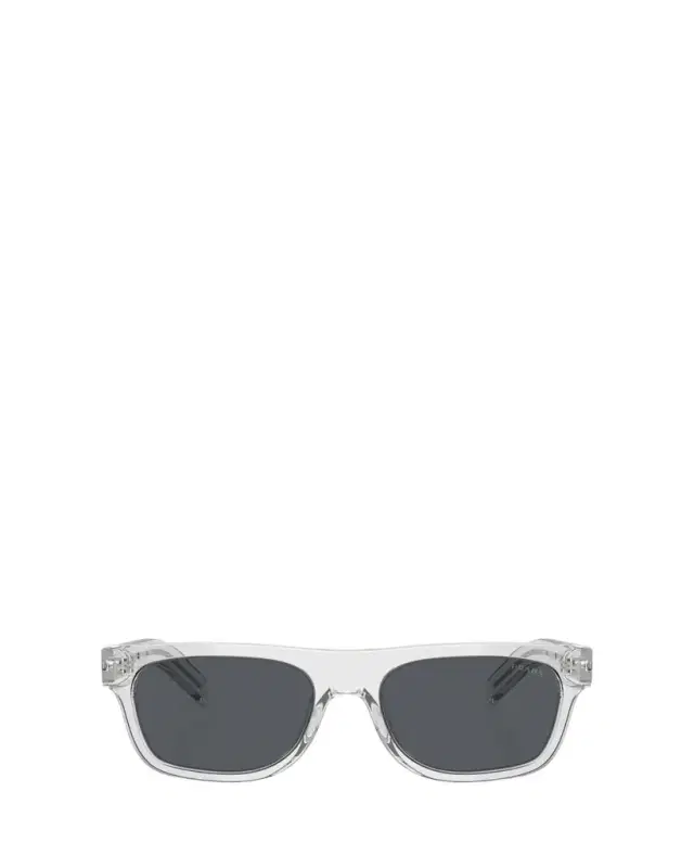 Men's 0PR B12SF Metal and Plastic Square Sunglasses