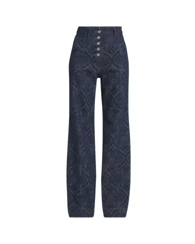 Etro Paisley-Print Flare Jeans | Thumbnail 1 Etro Paisley-Print Flare Jeans | Thumbnail 1