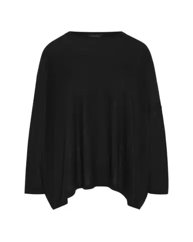 Eskandar Ultrafine Cashmere Wide Round-Neck Sweater (Mid Plus Length) | Thumbnail 1 Eskandar Ultrafine Cashmere Wide Round-Neck Sweater (Mid Plus Length) | Thumbnail 1