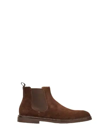 Brunello Cucinelli Men's Suede Flex-Sole Chelsea Boots | Thumbnail 1