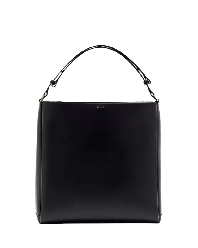 Plan C Folded Tote Bag in Vitello Leather