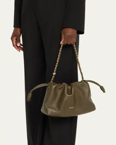 Loewe Flamenco Shoulder Bag in Smooth Leather | Thumbnail 4 Loewe Flamenco Shoulder Bag in Smooth Leather | Thumbnail 4