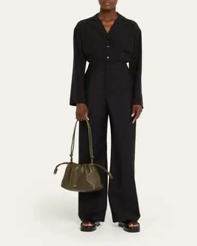 Loewe Flamenco Shoulder Bag in Smooth Leather | Thumbnail 7 Loewe Flamenco Shoulder Bag in Smooth Leather | Thumbnail 7