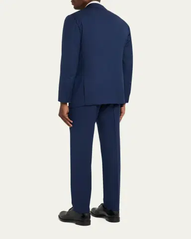 Cesare Attolini Men's Wool Chevron 130 Two-Piece Suit | Thumbnail 3