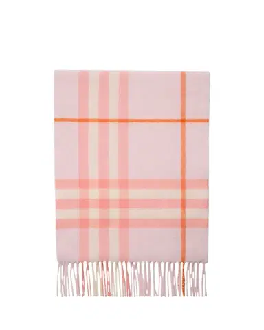 Burberry Giant Check Cashmere Scarf | Thumbnail 1 Burberry Giant Check Cashmere Scarf | Thumbnail 1