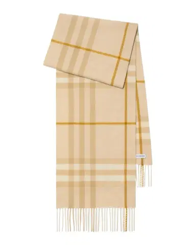 Burberry Giant Check Cashmere Scarf | Thumbnail 1 Burberry Giant Check Cashmere Scarf | Thumbnail 1
