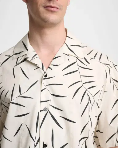 Jacquemus Men's Fonccio Cotton Camp Shirt | Thumbnail 4 Jacquemus Men's Fonccio Cotton Camp Shirt | Thumbnail 4
