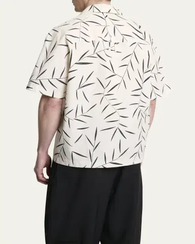 Jacquemus Men's Fonccio Cotton Camp Shirt | Thumbnail 7 Jacquemus Men's Fonccio Cotton Camp Shirt | Thumbnail 7